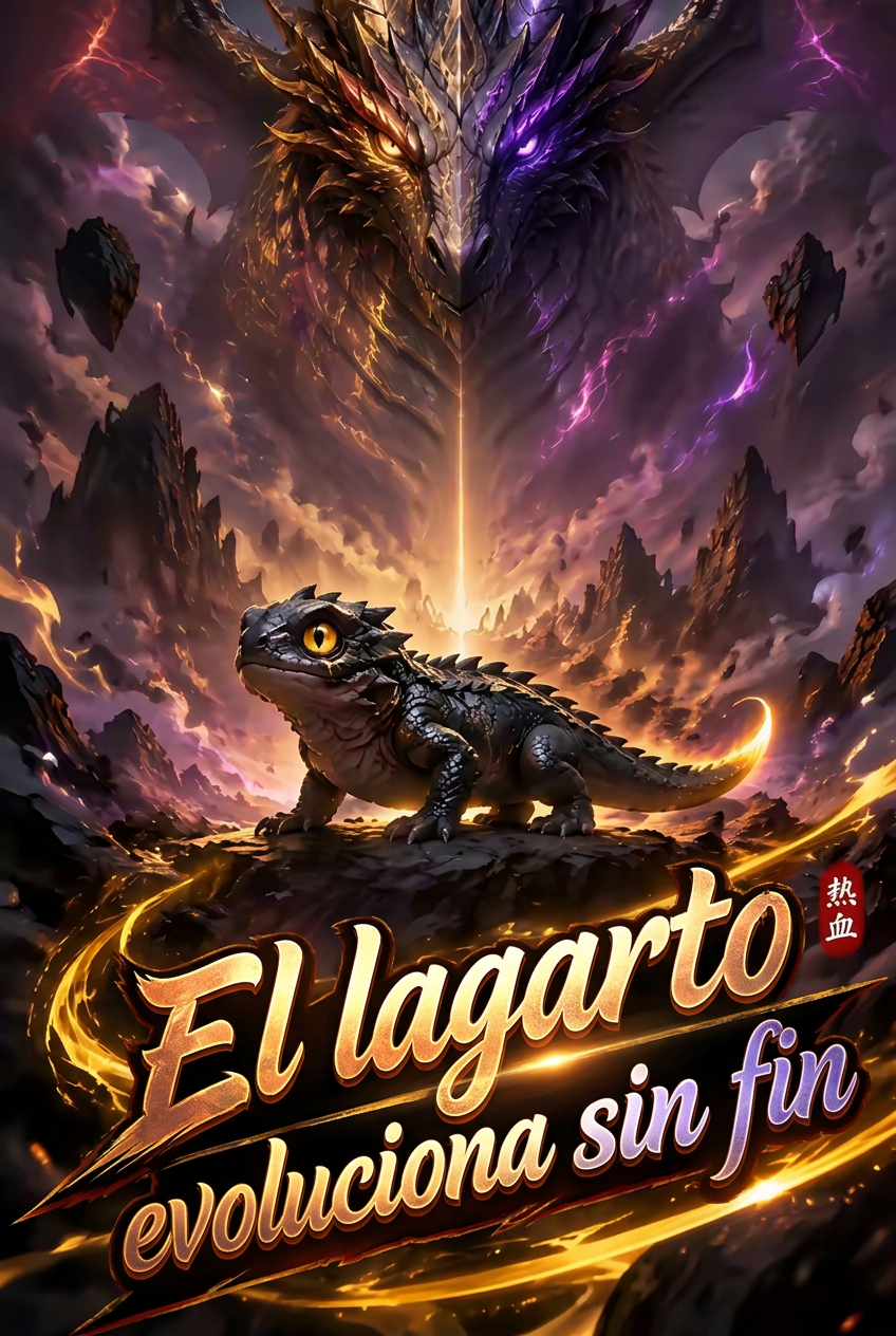El lagarto evoluciona sin fin