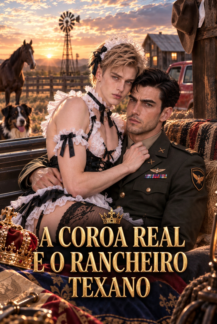A coroa real e o rancheiro texano