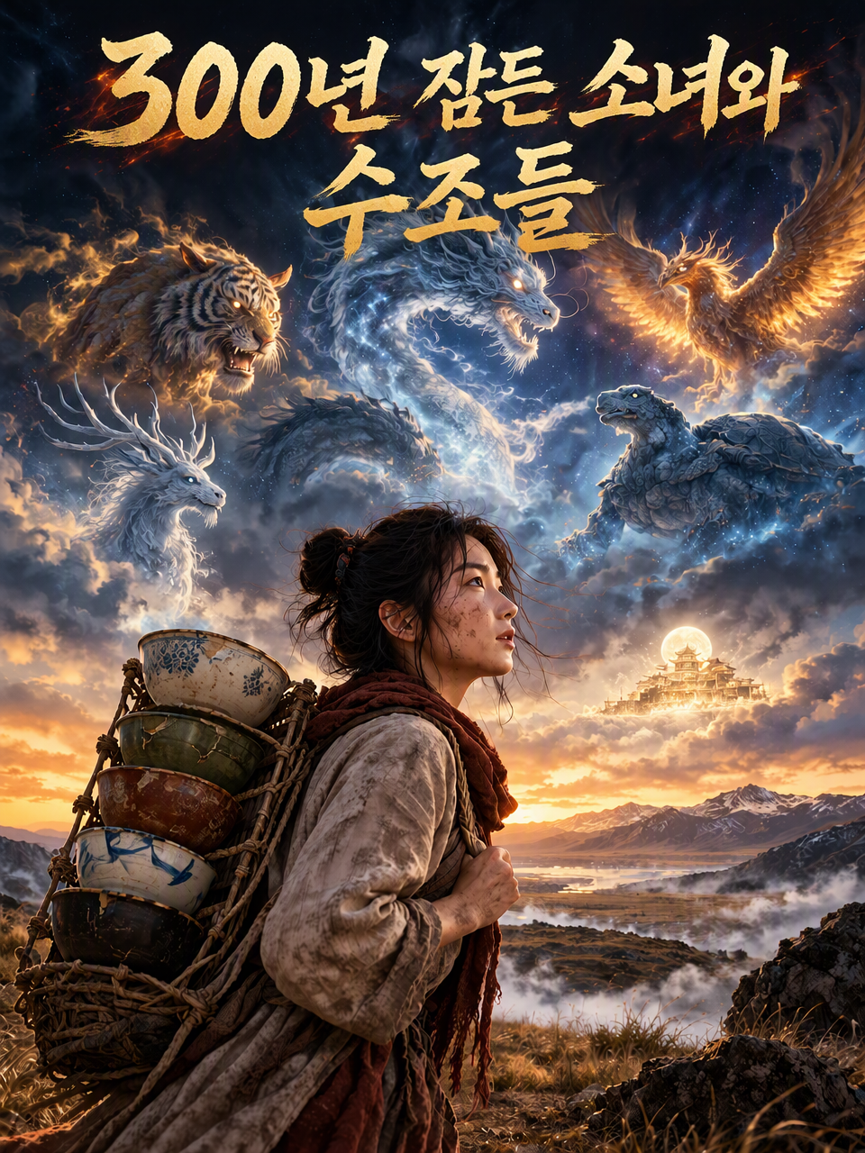 300년 잠든 소녀와 수조들
