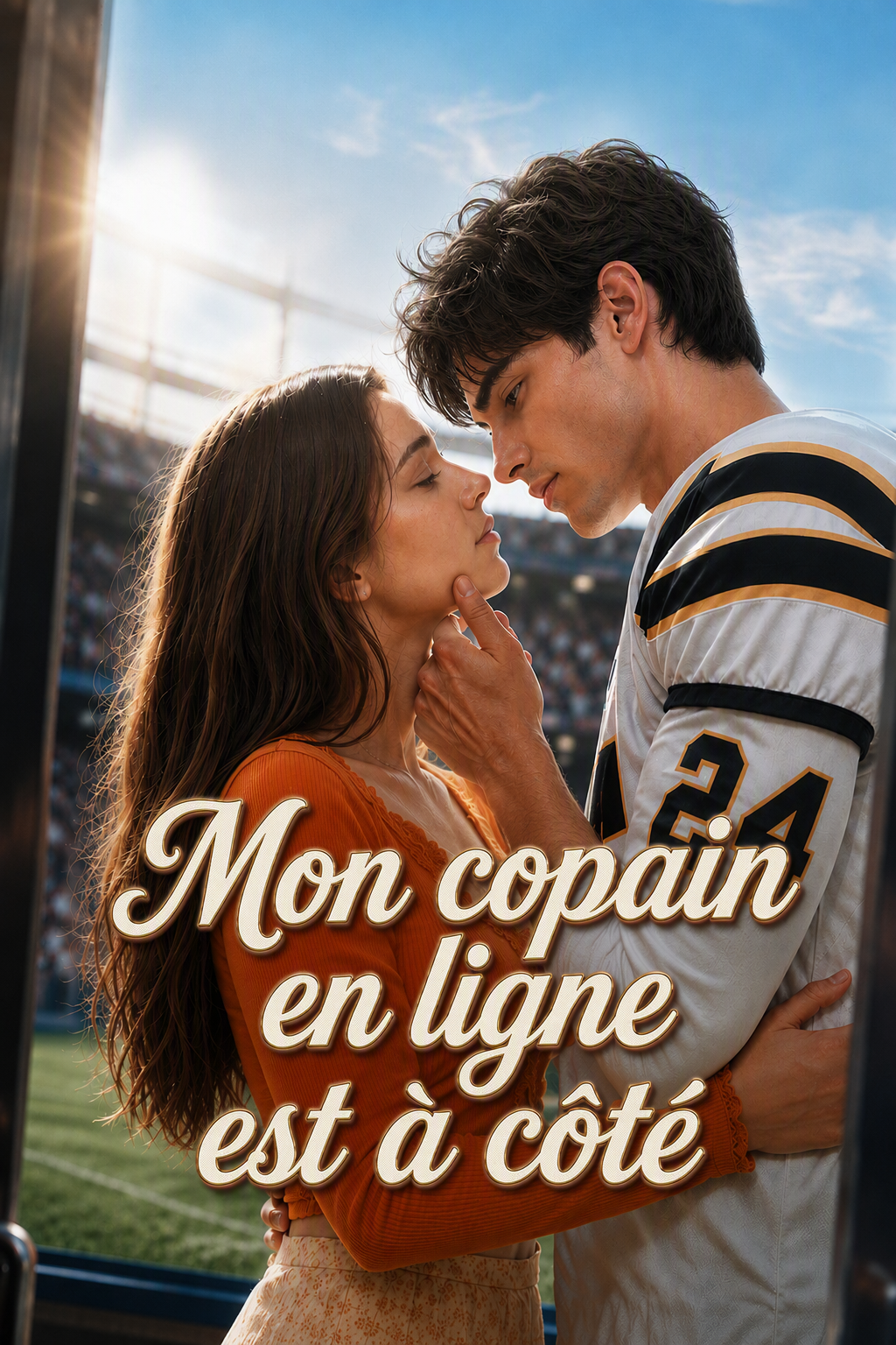 Mon copain en ligne est à côté