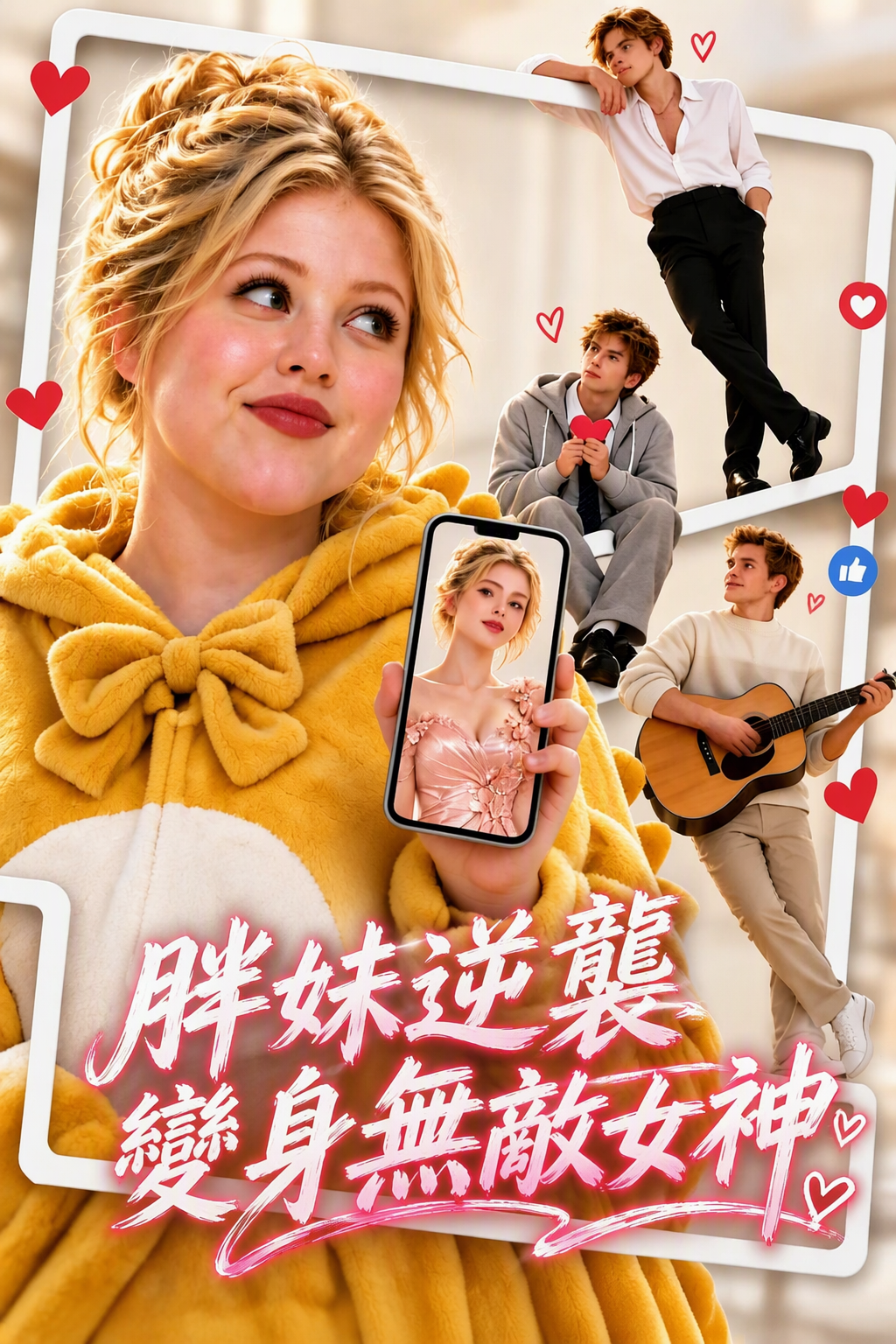 胖妹逆襲變身無敵女神