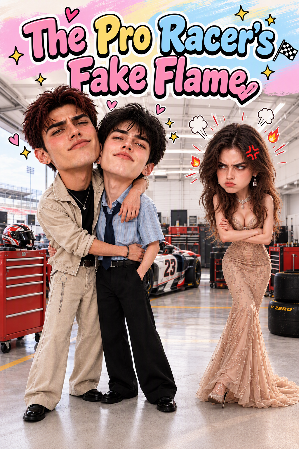 The Pro Racer's Fake Flame
