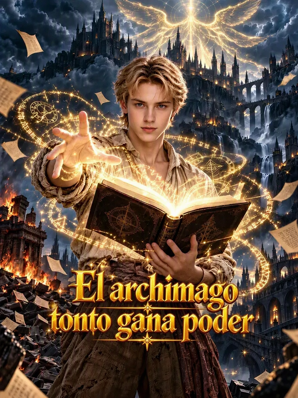 El archimago tonto gana poder