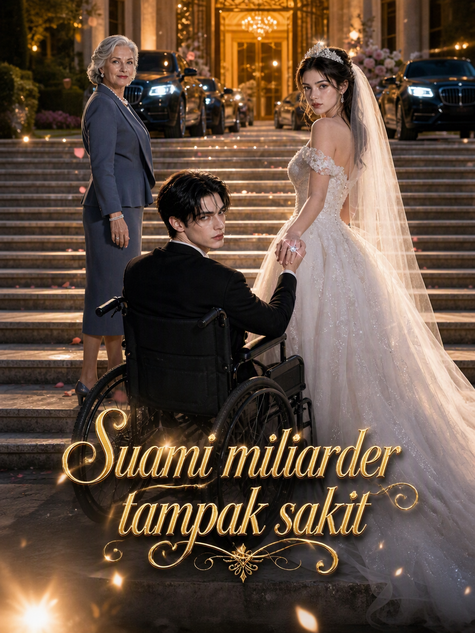 Suami miliarder tampak sakit