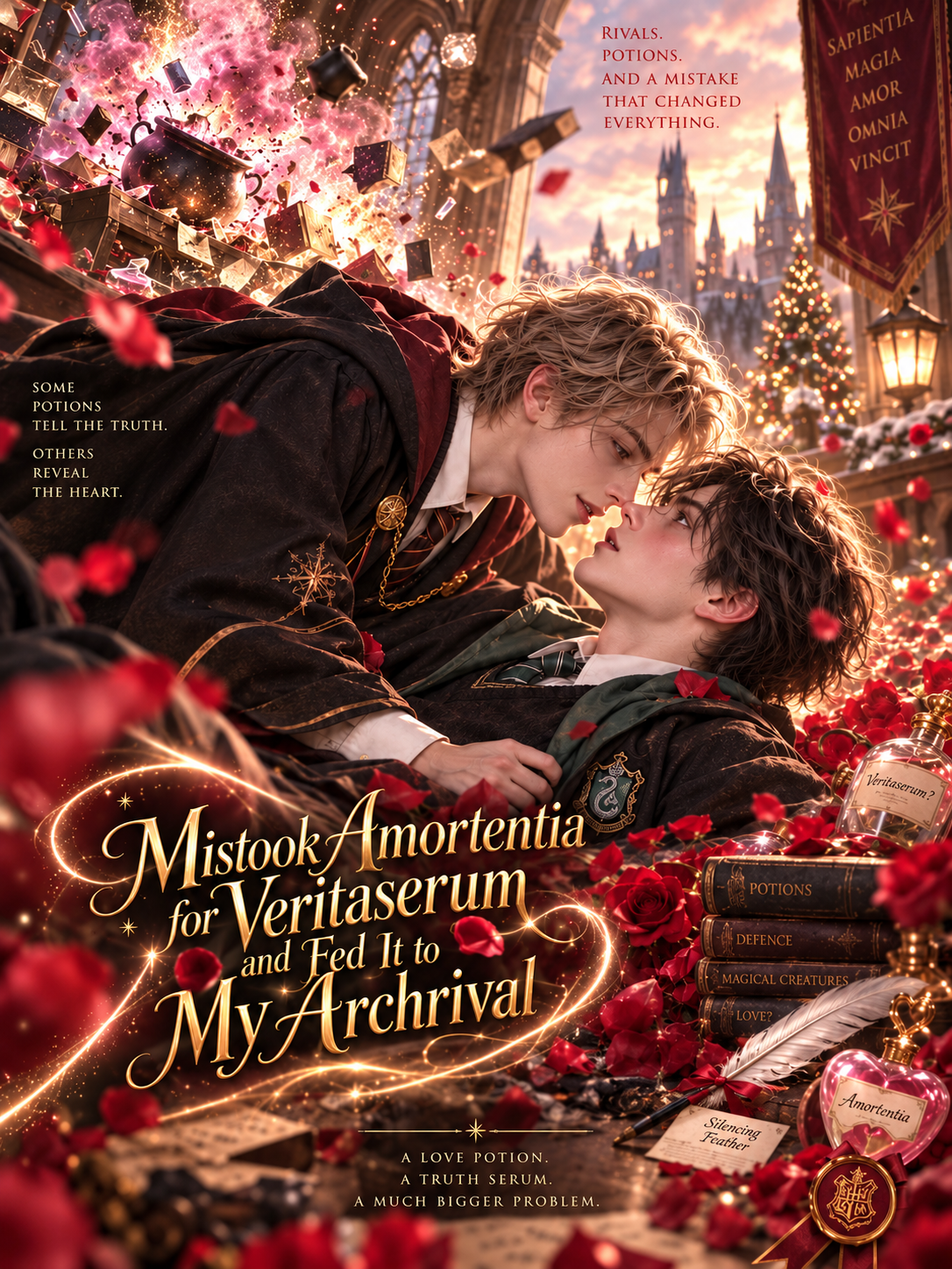 Mistook Amortentia for Veritaserum and Fed It to My Archrival