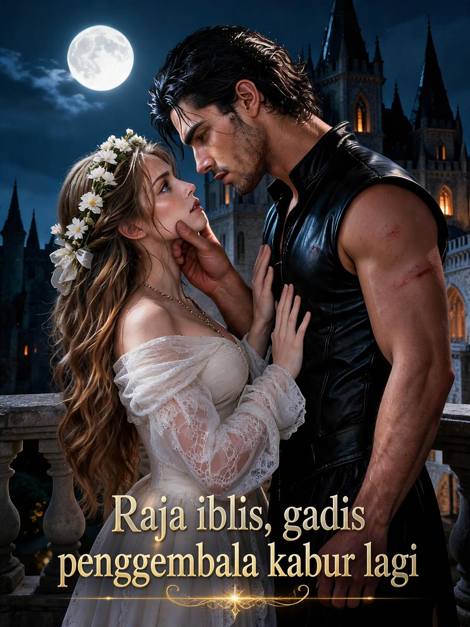 Raja iblis, gadis penggembala kabur lagi