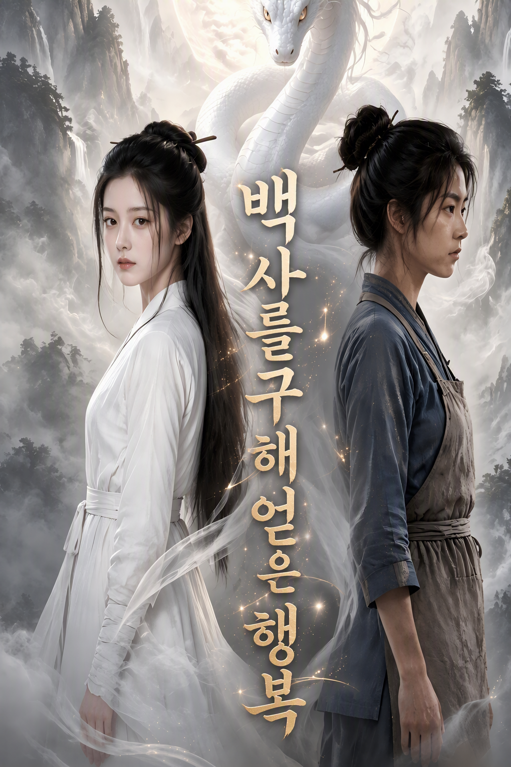 백사를 구해 얻은 행복