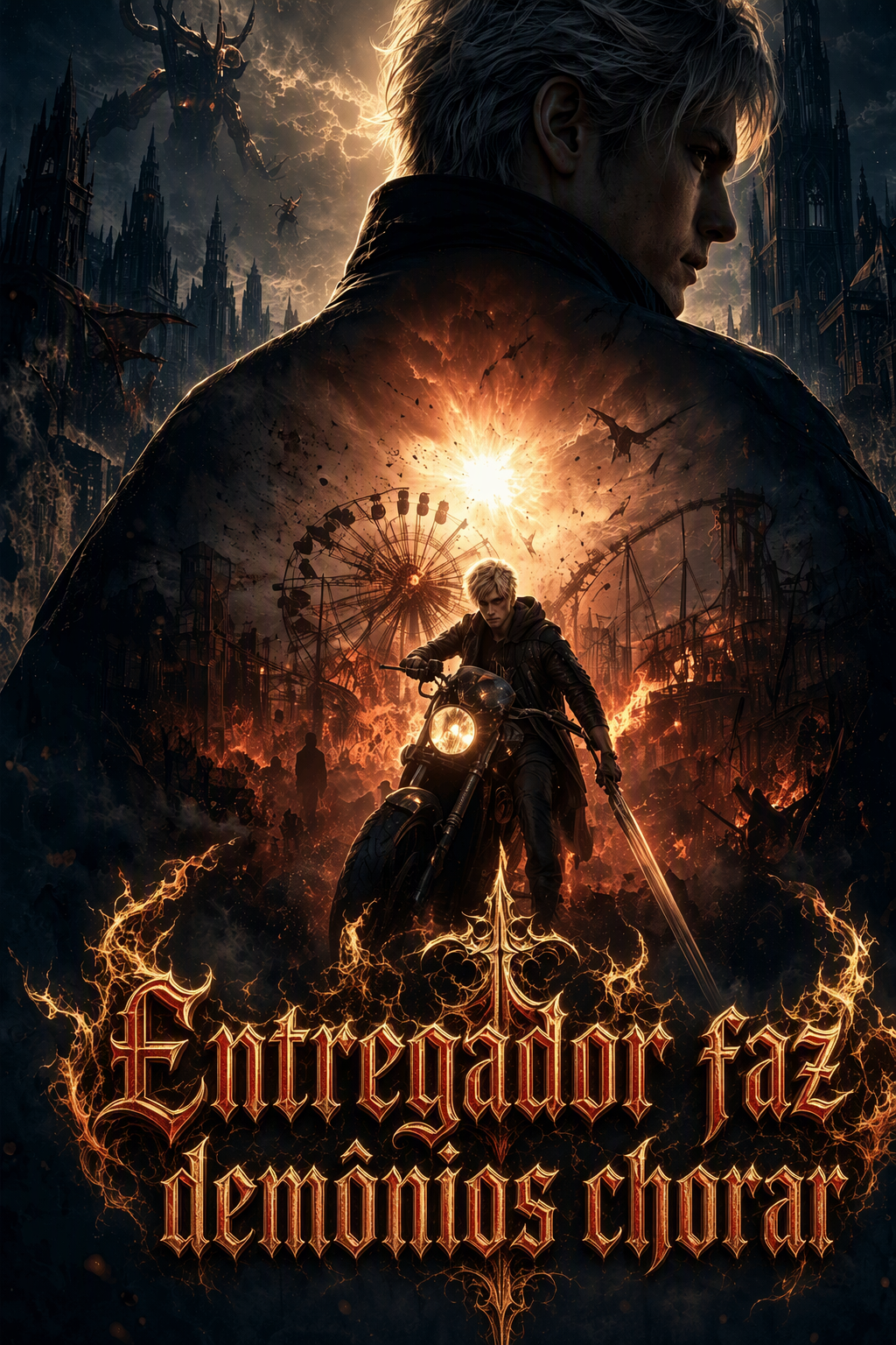 Entregador faz demônios chorar