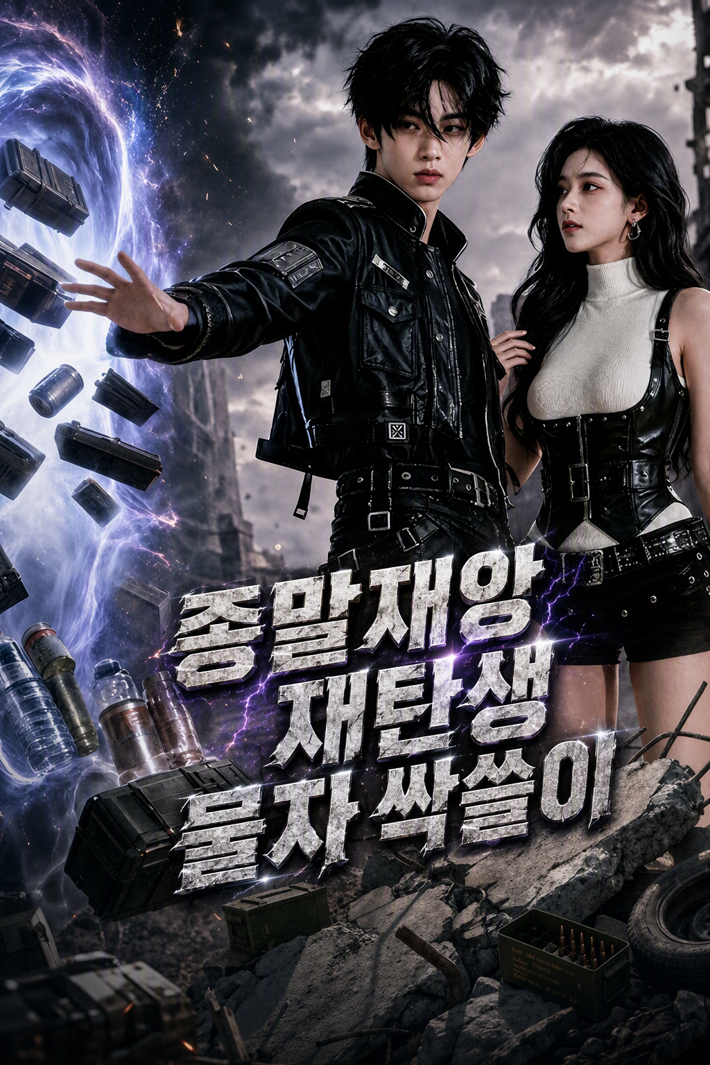 종말재앙 재탄생 물자 싹쓸이
