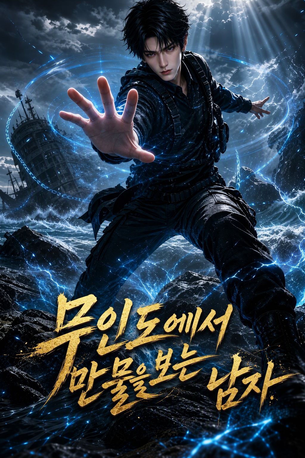 무인도에서 만물을 보는 남자