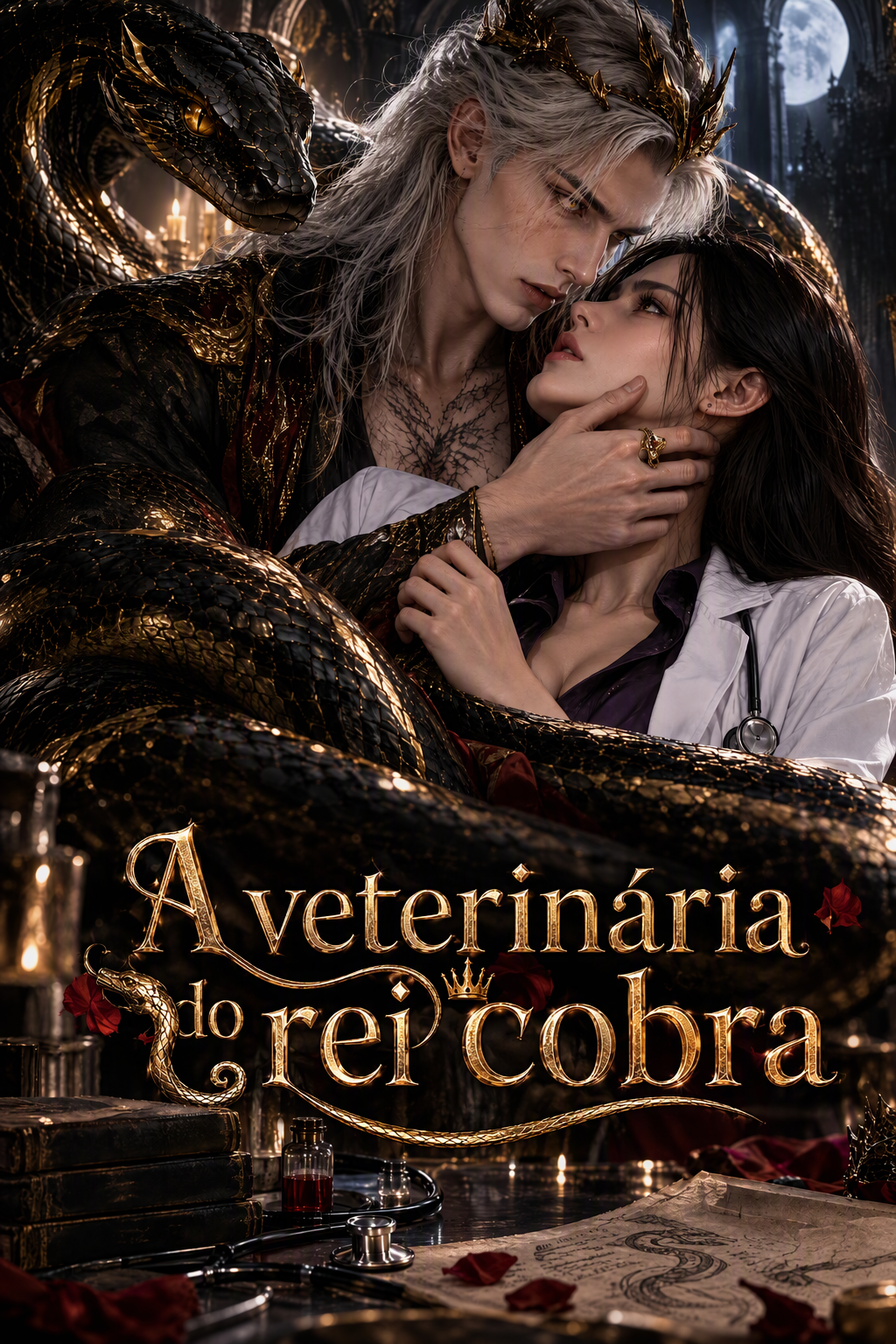 A veterinária do rei cobra